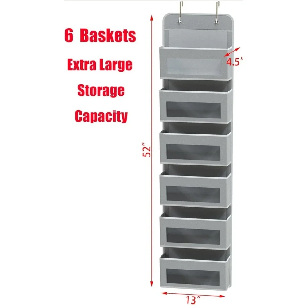 6‎ Pocket Over Door Organizer